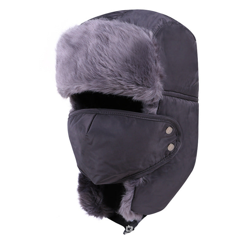 Bonnet homme doublé à masque amovible