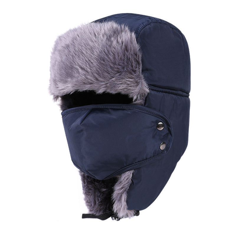 Bonnet homme doublé à masque amovible