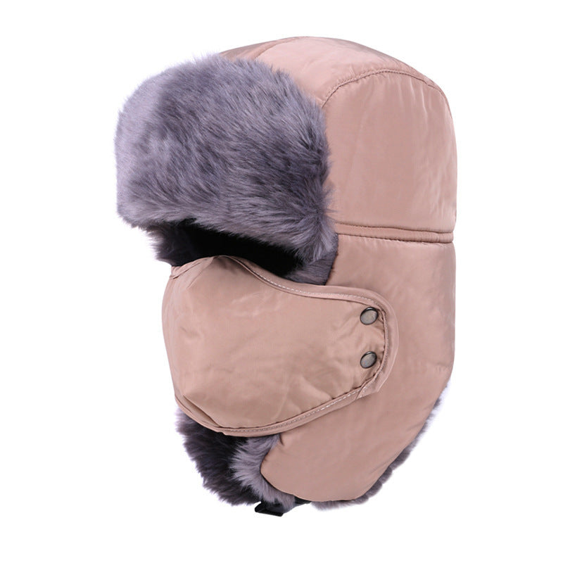 Bonnet homme doublé à masque amovible