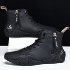 Bottes montantes à lacets pour homme