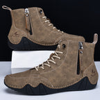 Bottes montantes à lacets pour homme