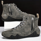 Bottes montantes à lacets pour homme