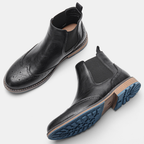 Bottines Chelsea homme à Bout arrondi