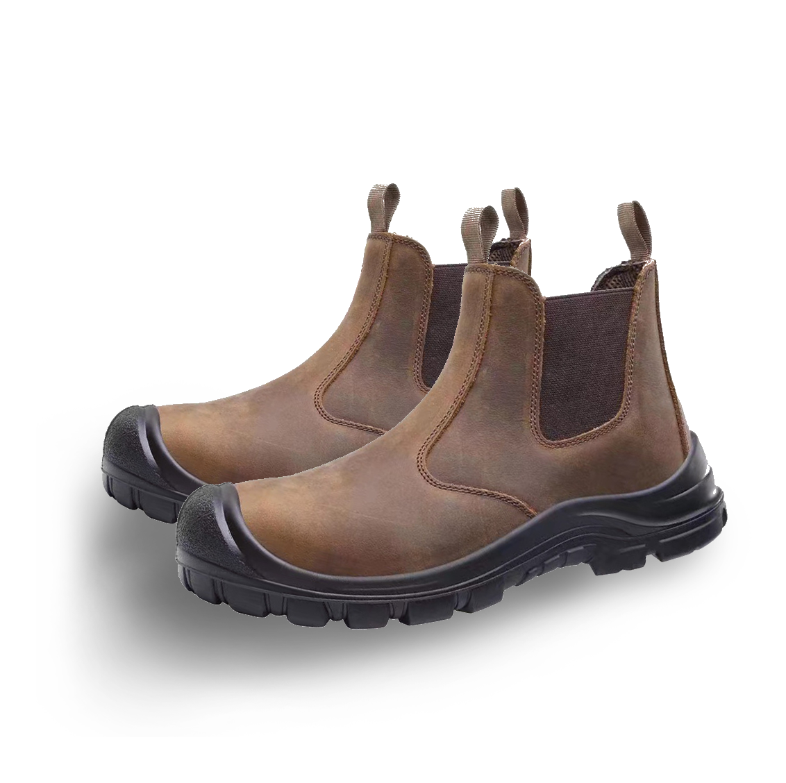 Bottines Chelsea homme à semelle crantée