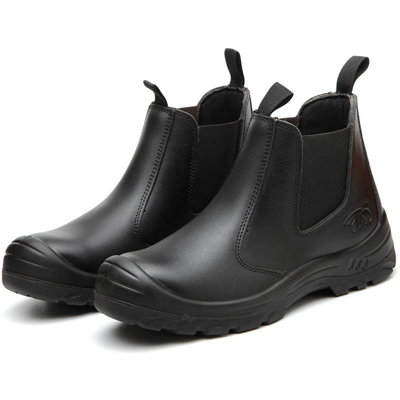 Bottines Chelsea homme à semelle crantée