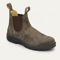 Bottines Chelsea homme cuir à semelle crantée
