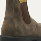 Bottines Chelsea homme cuir à semelle crantée