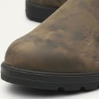 Bottines Chelsea homme cuir à semelle crantée