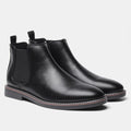 Bottines homme à empiècements élastiques