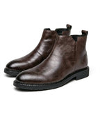 Bottines homme à enfiler épurées