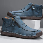 Bottines homme à fermeture zippée