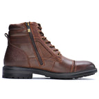 Bottines homme cuir à lacets et zip latéral