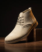 Bottines homme daim à lacets