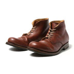 Bottines homme en cuir à lacets