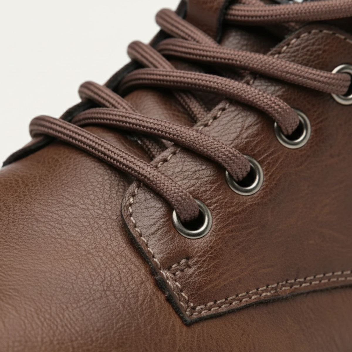 Bottines homme fourrées à lacets