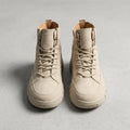 Bottines homme montantes à lacets semelle épaisse
