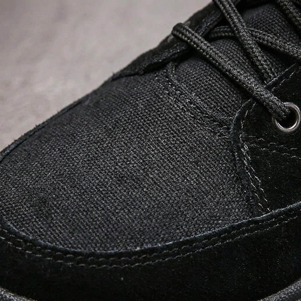 Bottines homme montantes à lacets semelle épaisse