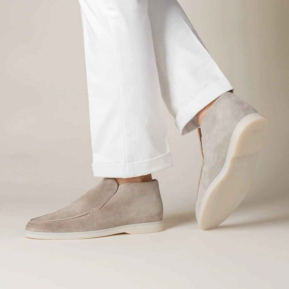 Mocassins homme bord cousu