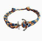 Bracelet corde ancre marine