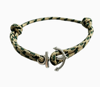 Bracelet corde ancre marine