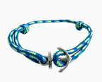 Bracelet corde ancre marine