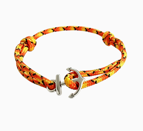 Bracelet corde ancre marine