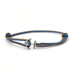 Bracelet homme à ancre ajustable