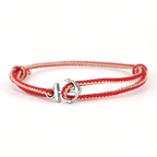 Bracelet homme à ancre ajustable