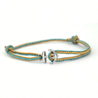 Bracelet homme à ancre ajustable