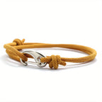 Bracelet homme à ancre marine