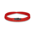 Bracelet homme tressé double tour