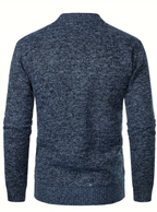 Cardigan à col V boutonné pour homme