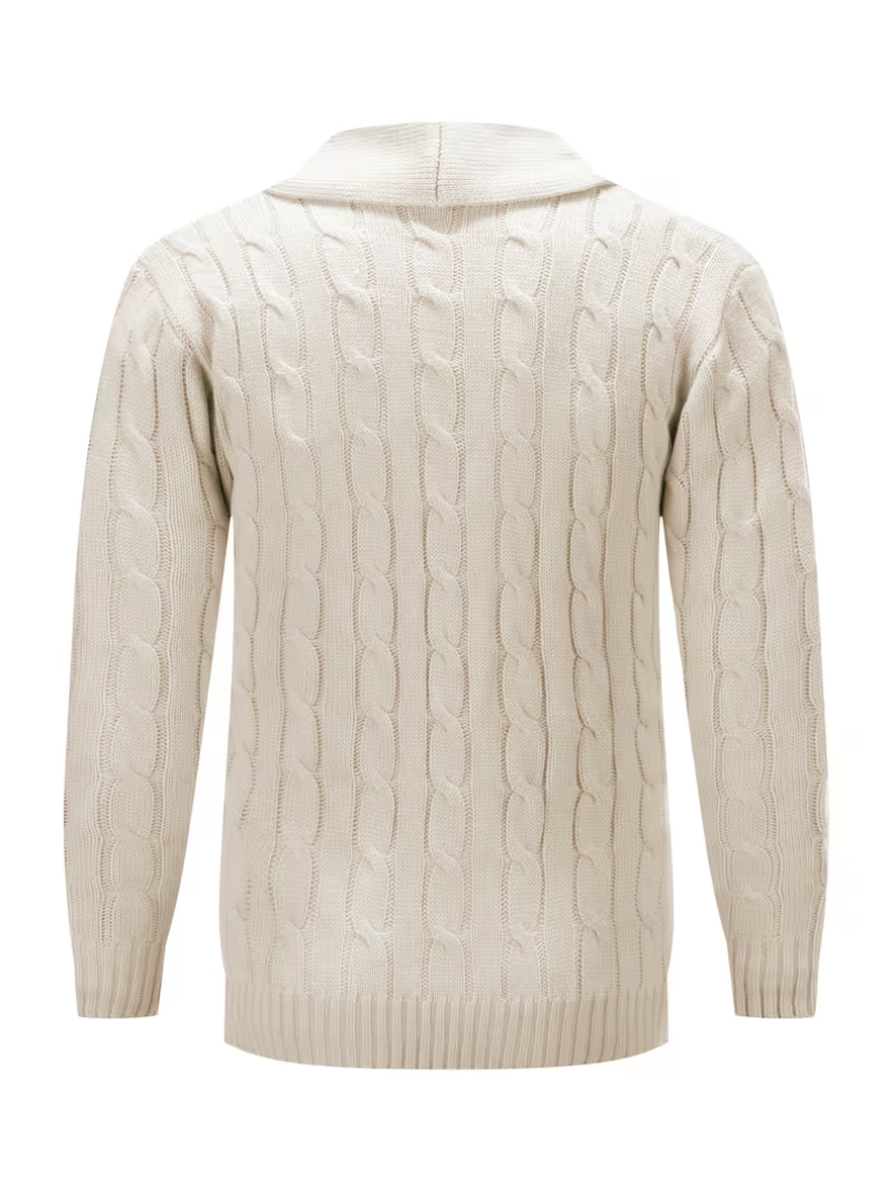 Cardigan Homme à Col Châle