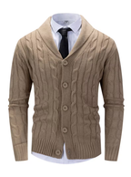 Cardigan Homme à Col Châle