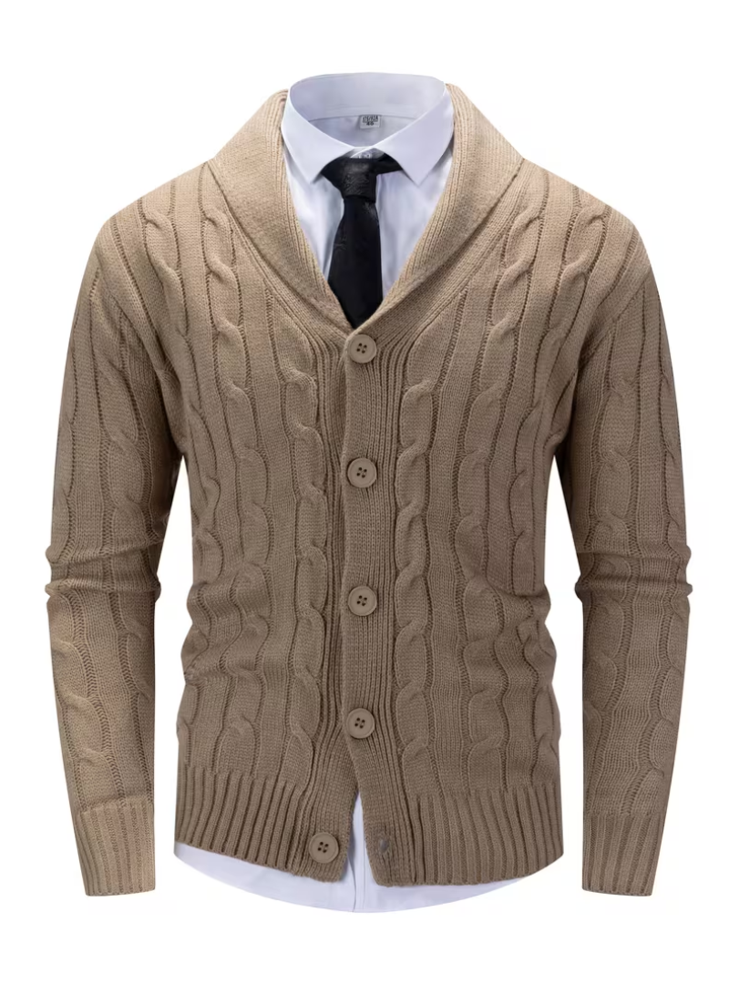 Cardigan Homme à Col Châle