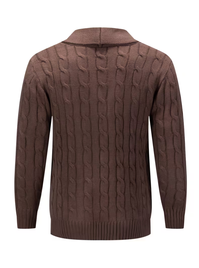 Cardigan Homme à Col Châle