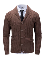 Cardigan Homme à Col Châle