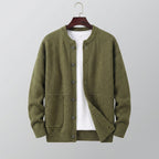 Cardigan homme boutonné à poches