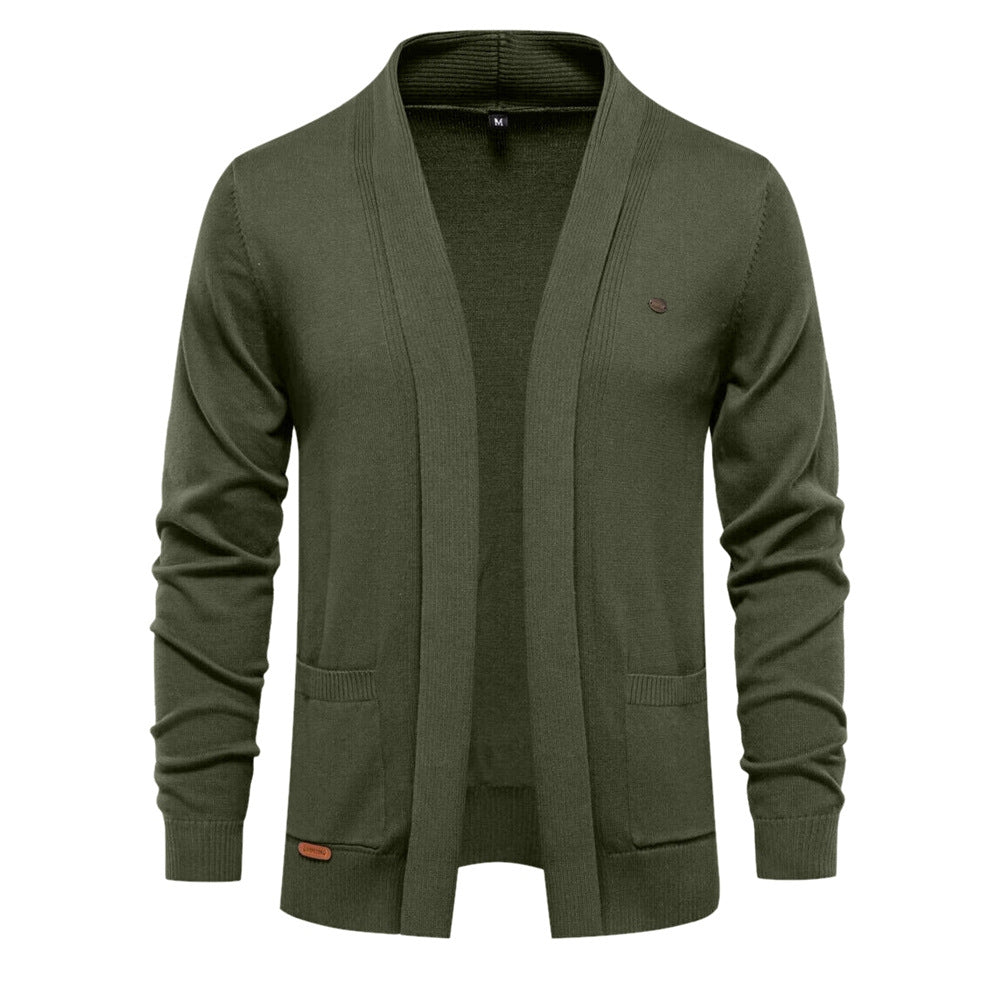 Cardigan homme col châle