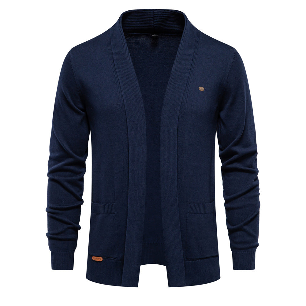 Cardigan homme col châle