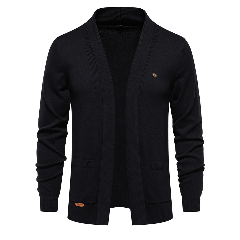 Cardigan homme col châle