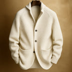 Cardigan homme côtelé à col châle