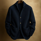 Cardigan homme côtelé à col châle