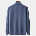 Cardigan homme maille torsadée col châle