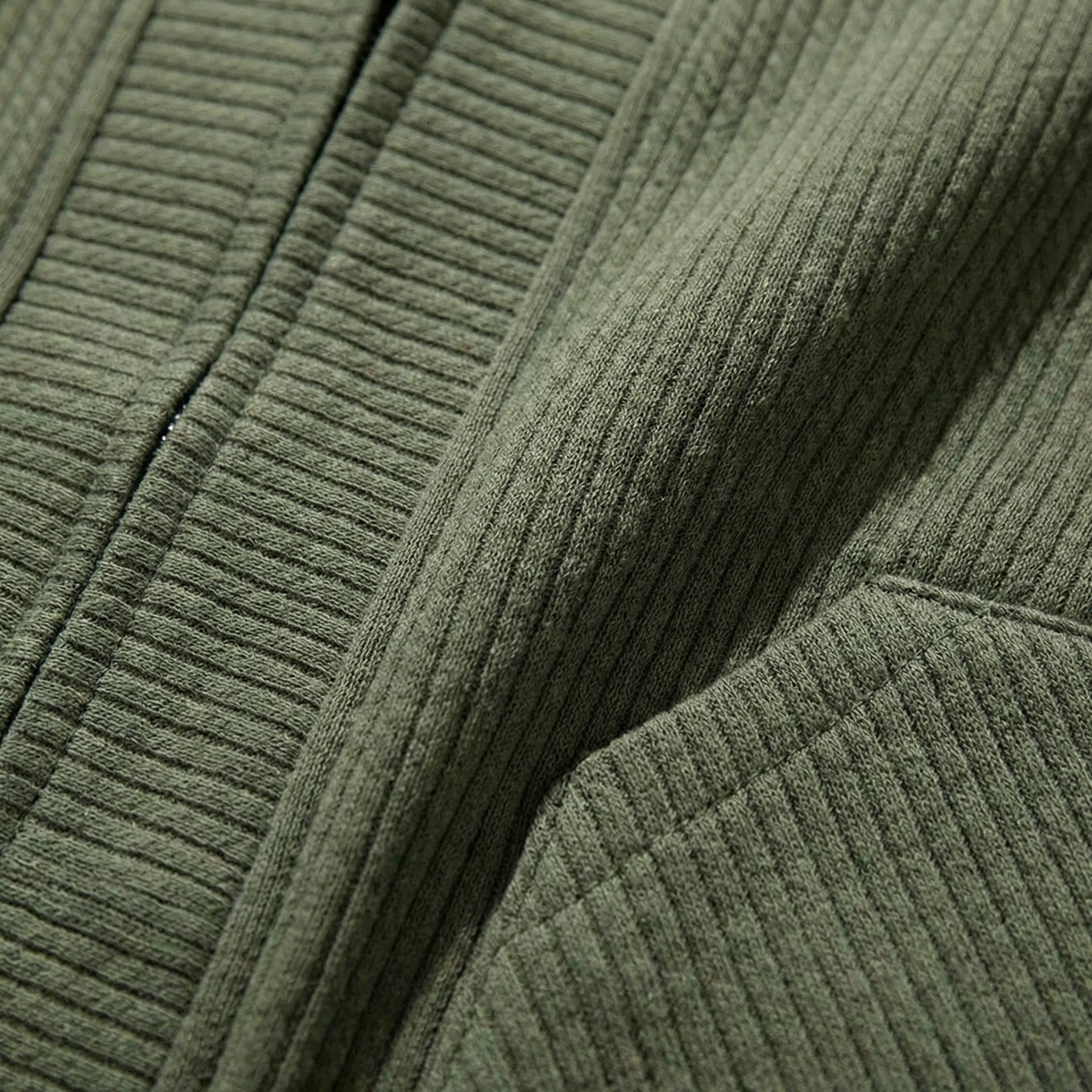 Cardigan homme oversize zippé à poches