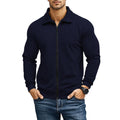 Cardigan homme texturé à col classique