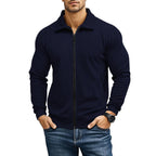 Cardigan homme texturé à col classique