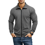 Cardigan homme texturé à col classique