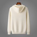 Cardigan homme zippé à capuche