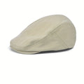 Casquette plate homme unie